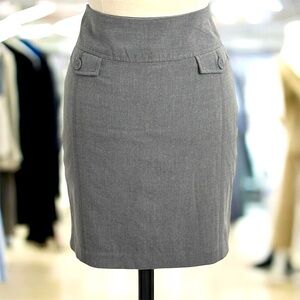 Express Gray Pencil Skirt